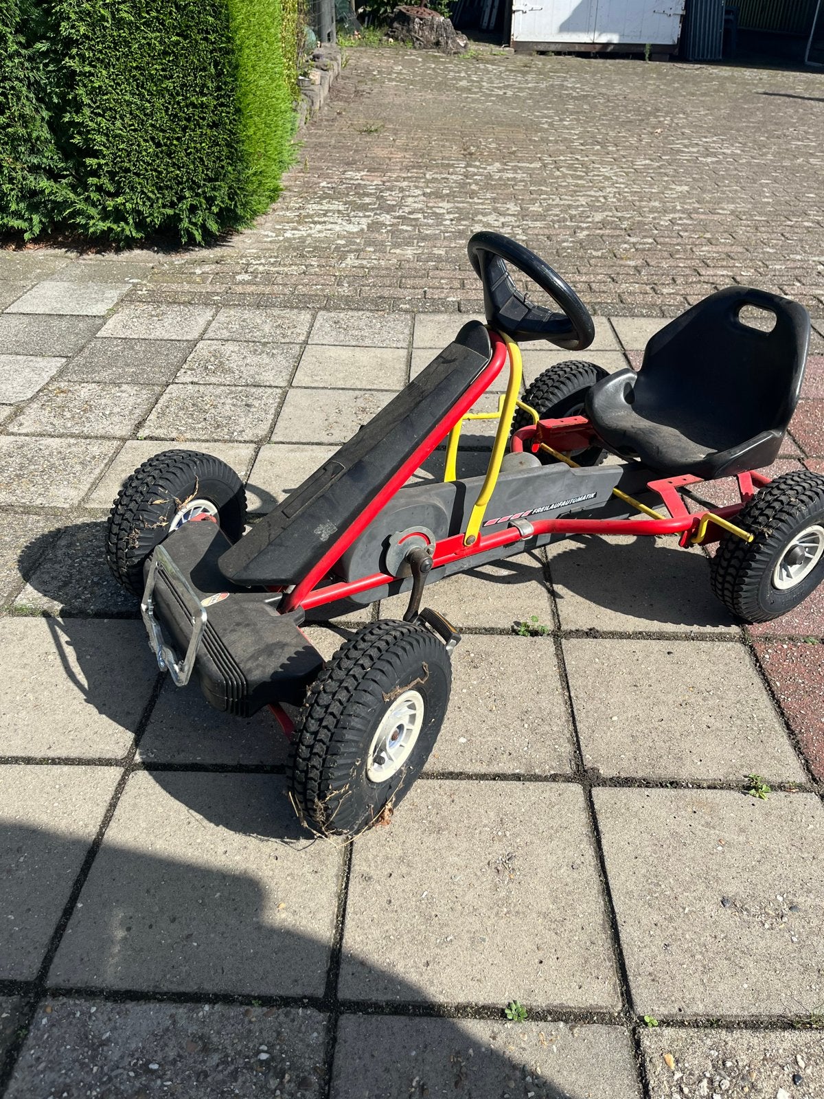 Puky skelter - rood/zwart - in goede staat, Ophalen, Gebruikt, Puky