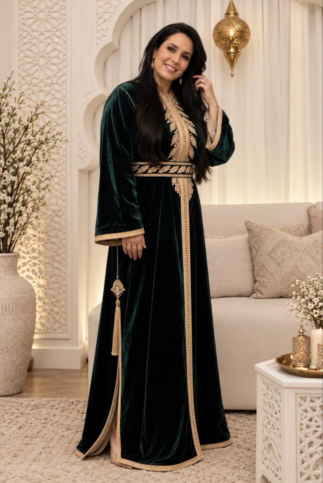 Takshita perfect voor de henna dagen., Kleding | Dames, Maat 38/40 (M), Ophalen of Verzenden, Zo goed als nieuw, Onder de knie