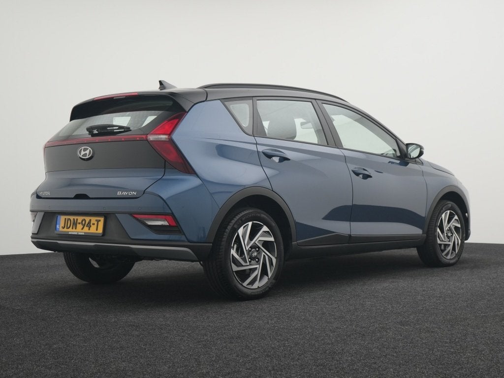 Hyundai Bayon 1.0 T-GDI Comfort | Automaat | Navigatie | Cru, 12 maanden, Gebruikt, Blauw, Origineel Nederlands
