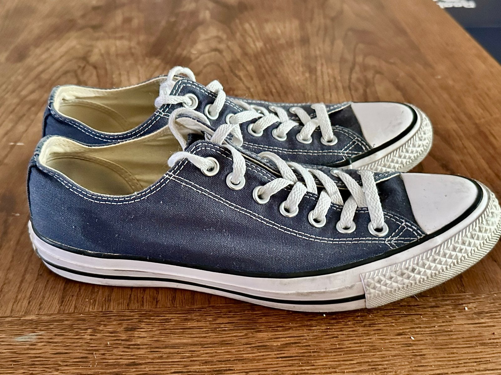 Converse All Star Lage Sneakers - Maat 42 - Blauw, Ophalen of Verzenden, Gedragen, Blauw, Sneakers of Gympen