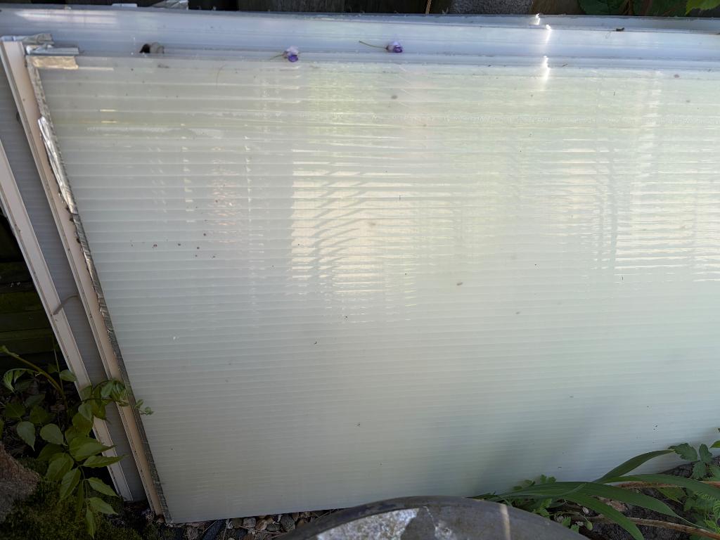 Polycarbonaat platen Opaal 6 stuks, Ophalen, Gebruikt, Overige typen