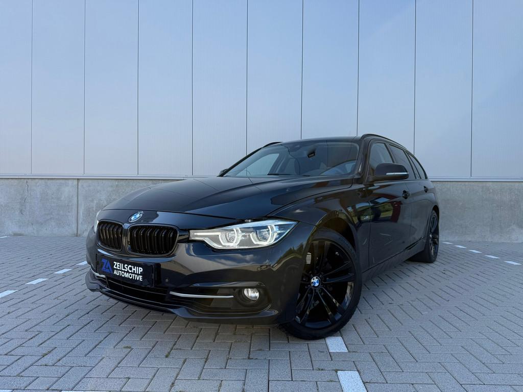 BMW 3-serie Touring 320i M Sport Shadow High Executive|Navi|, Auto's, Automaat, 1998 cc, 4 cilinders, Zwart