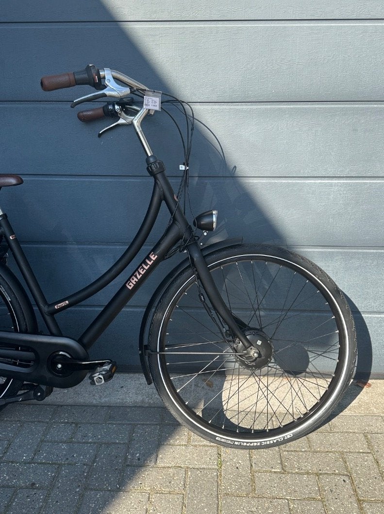 Gazelle Puur_NL C7 Dames Zwart 54cm, Ophalen, Gebruikt, -, -