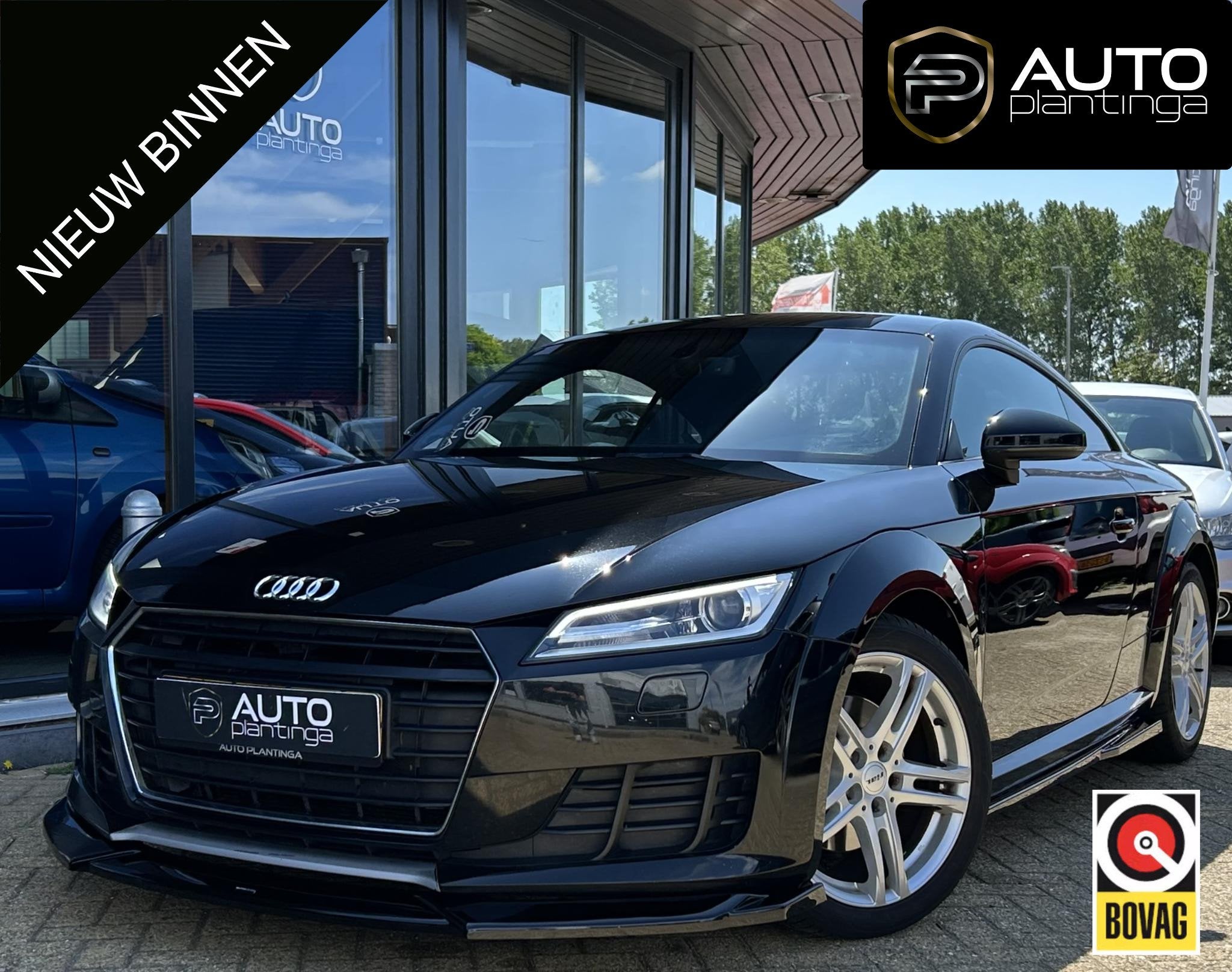 Audi TT 1.8 TFSI Pro Line 179PK | AUTOMAAT | ZEER NETTE STAA, Auto's, Audi, Gebruikt, 4 cilinders, Zwart, Origineel Nederlands