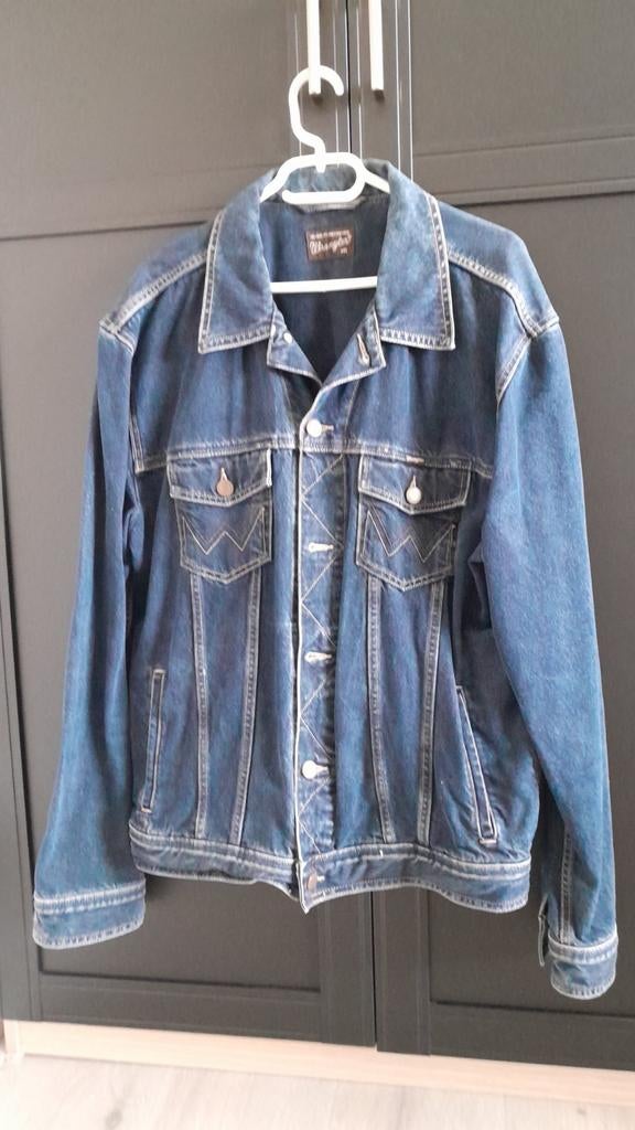 Wrangler spijkerjack plus colbert.(live zijn de kleuren meer, Ophalen of Verzenden, Blauw