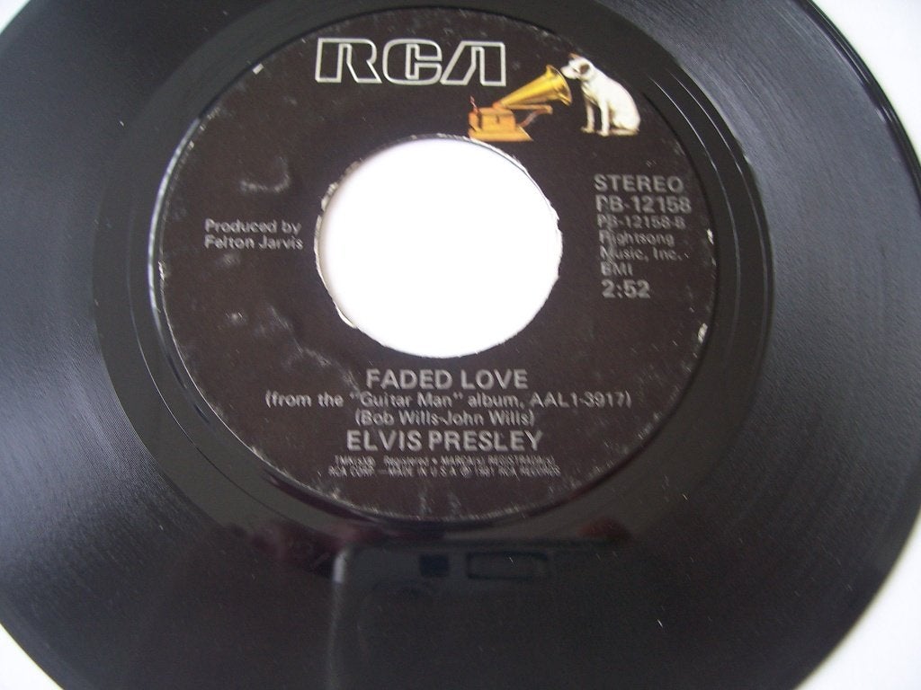Elvis Presley / RCA PB 12158 / Guitar man, Cd's en Dvd's, Gebruikt, Verzenden, Overige genres, 7 inch