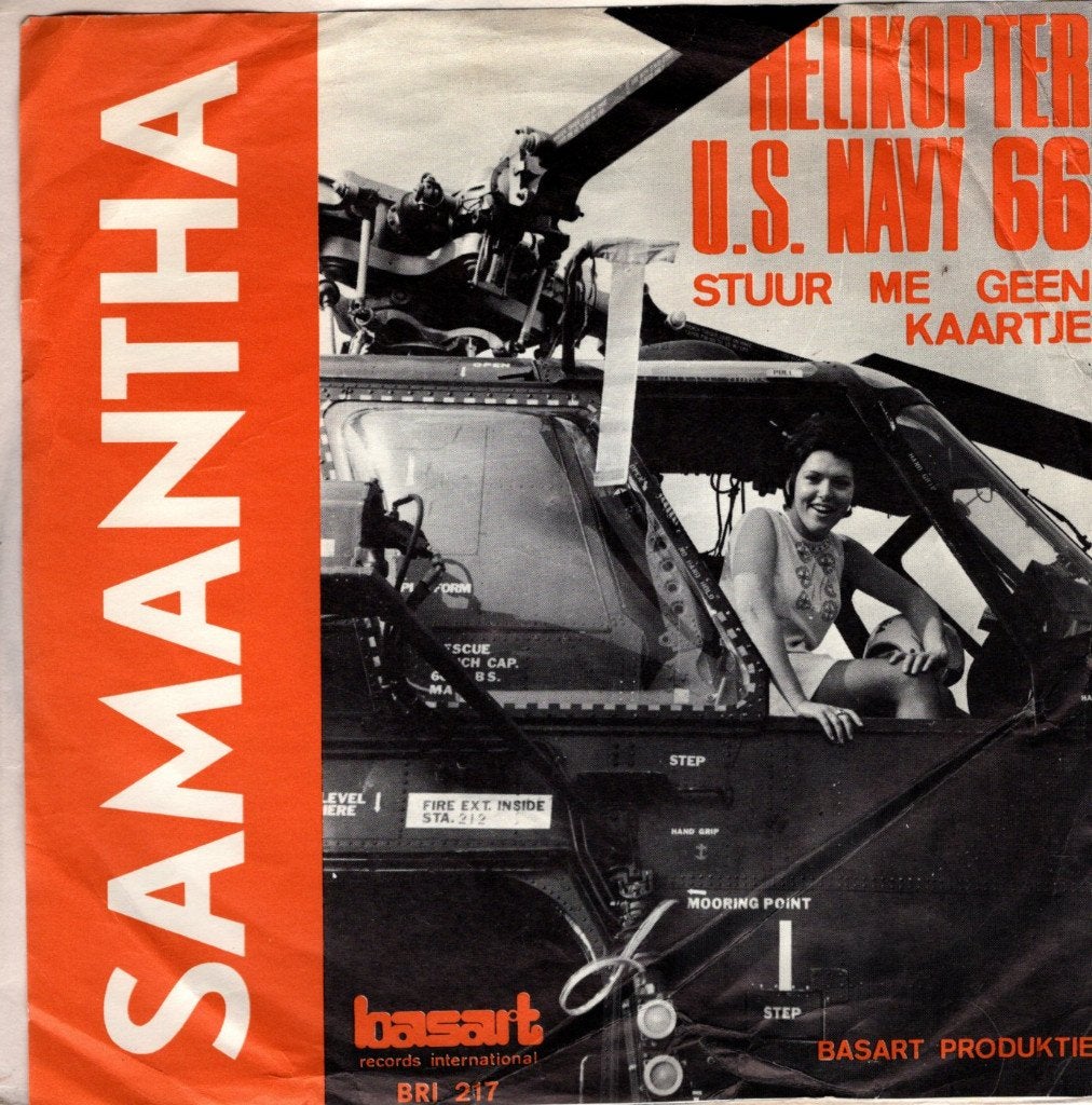 Samantha - Helikopter U.S.Navi 66, 7 inch, Ophalen of Verzenden, Zo goed als nieuw, Beschermende buitenhoes