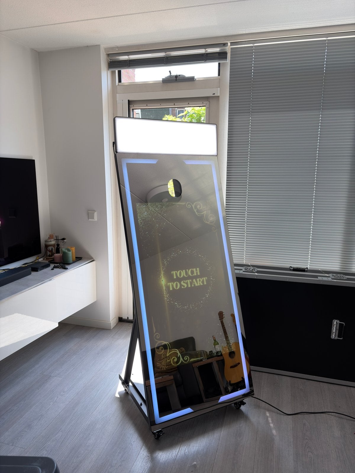 Verkoop Magic Mirror Photobooth 65 inch – compleet pakket, Ophalen, Nieuw, Overige