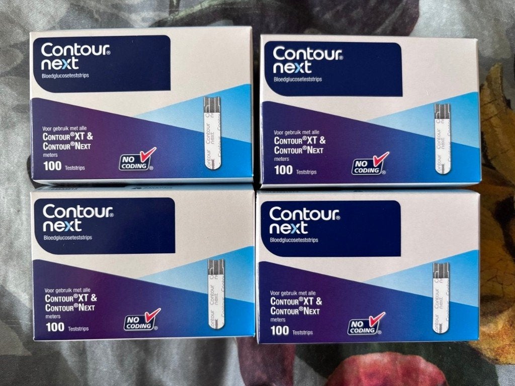 Ascensia Contour Next teststrips 4 x 100 strips VASTE PRIJS!, Ophalen of Verzenden, Nieuw
