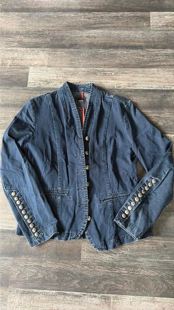 Pulls spijkerjasje maat 40, Kleding | Dames, Ophalen of Verzenden, Zo goed als nieuw, Maat 38/40 (M), Blauw