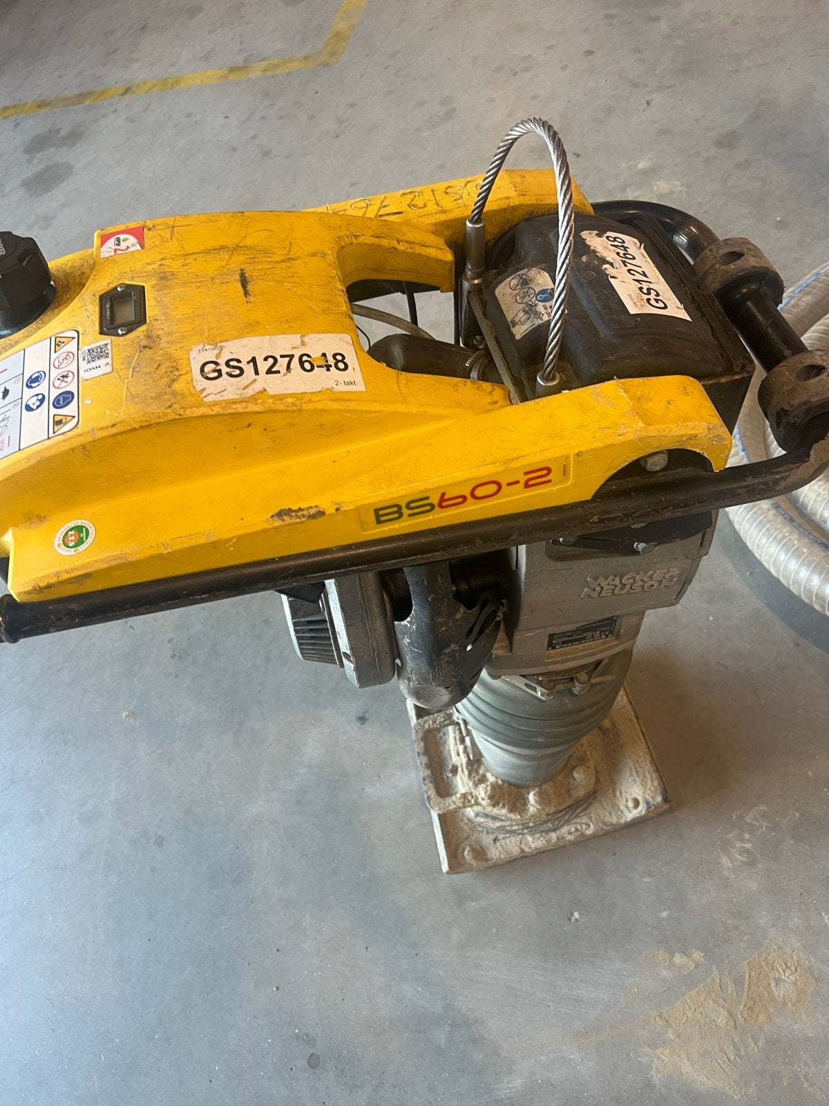 Wacker Neuson BS60-2 Trilstamper - Krachtige Verdichting, Ophalen of Verzenden