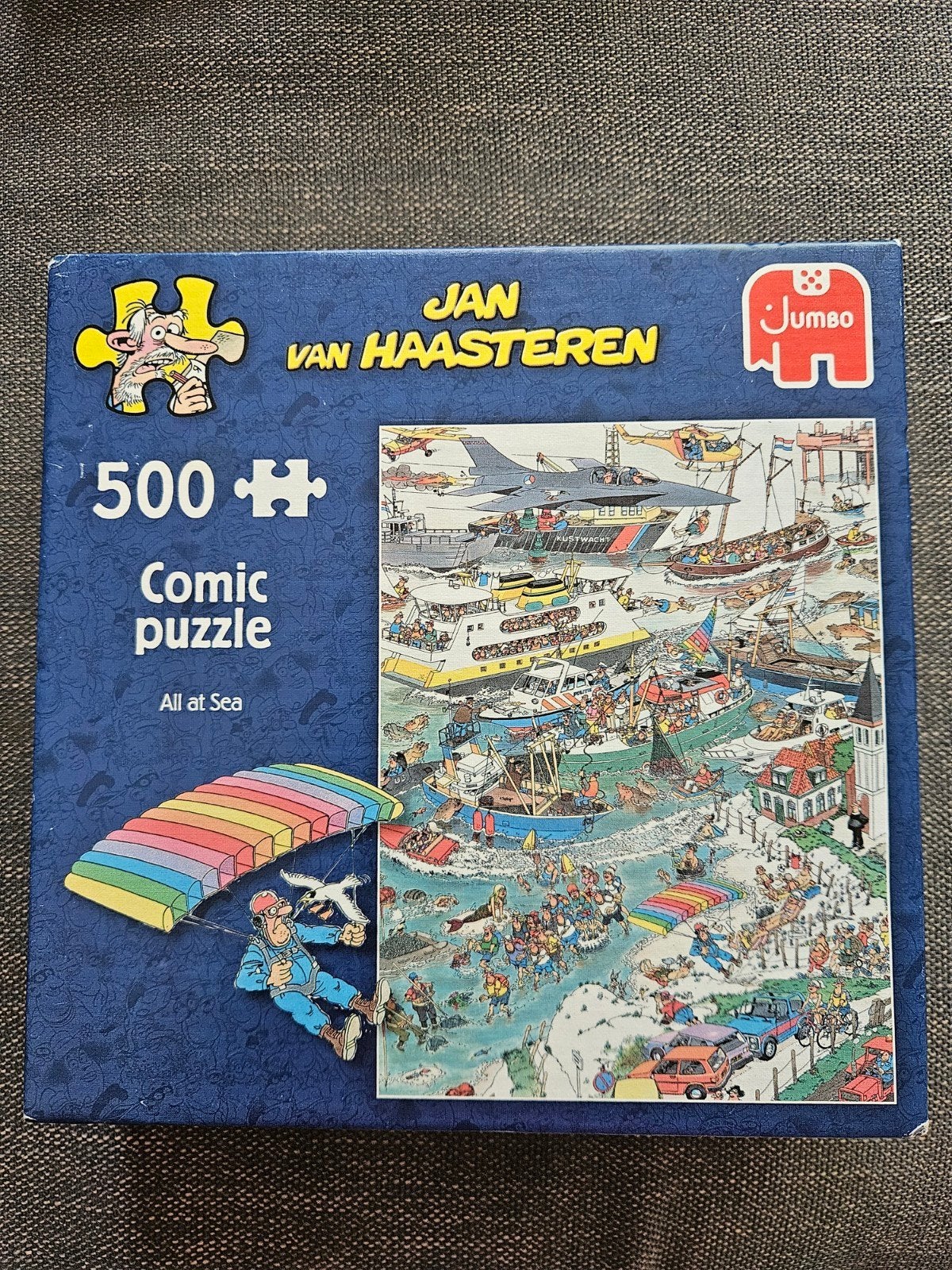 van haasteren, wasgij, Hobby en Vrije tijd, Denksport en Puzzels, Ophalen of Verzenden, 500 t/m 1500 stukjes, Zo goed als nieuw