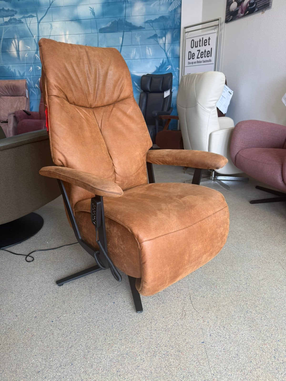 Meubelzorg sta op stoel relax fauteuil, Ophalen of Verzenden, Zo goed als nieuw, Gratis bezorging regio Utrecht