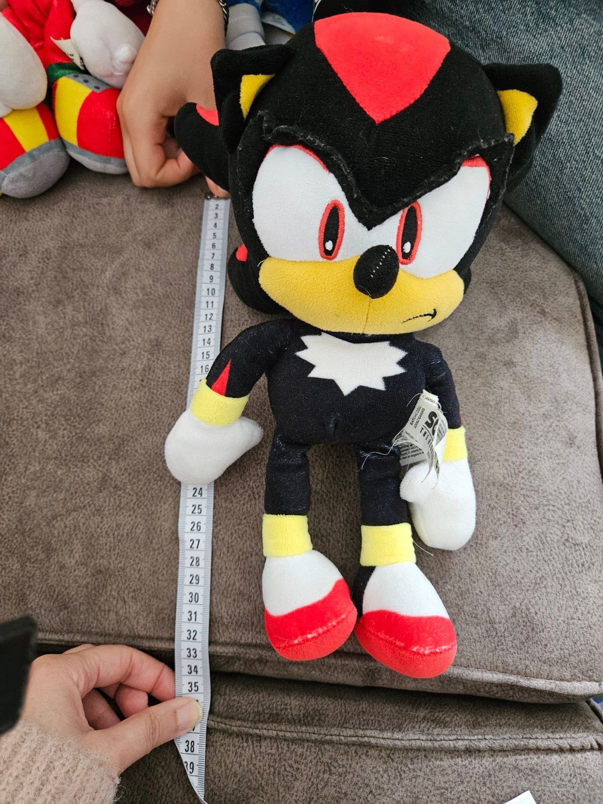Shadow the Hedgehog Knuffel - Sonic the Hedgehog, Overige karakters, Overige typen, Zwart, Ophalen of Verzenden