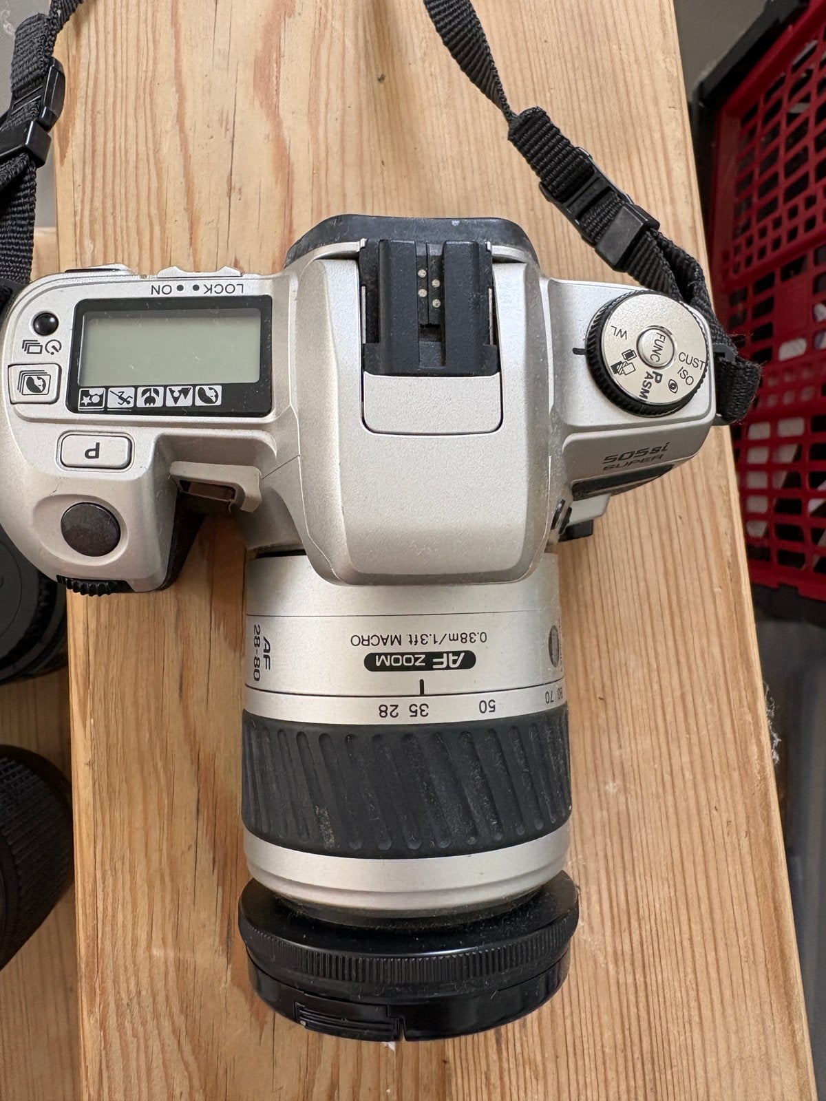 Minolta Dynax 505si Super spiegelreflexcamera, Ophalen of Verzenden, Zo goed als nieuw, Spiegelreflex, Minolta