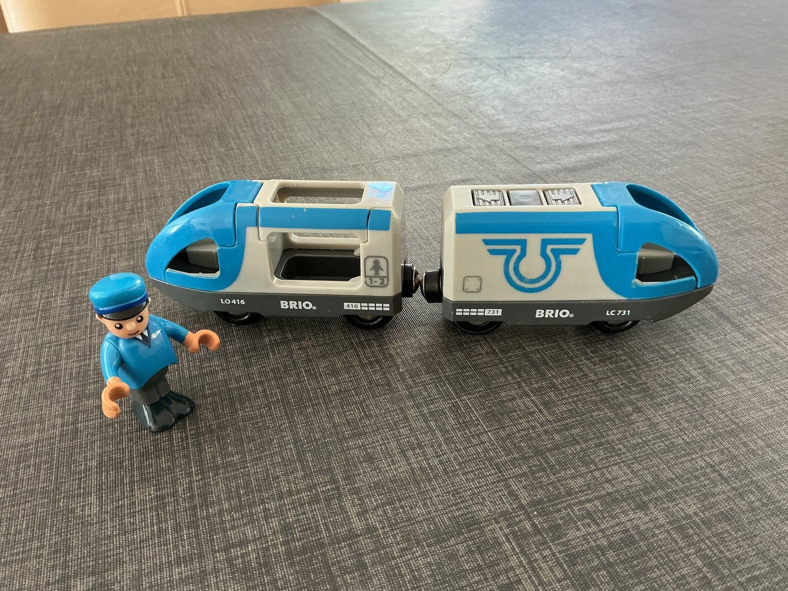 Brio nr 33506 passagiers trein op batterij, Ophalen of Verzenden, Zo goed als nieuw