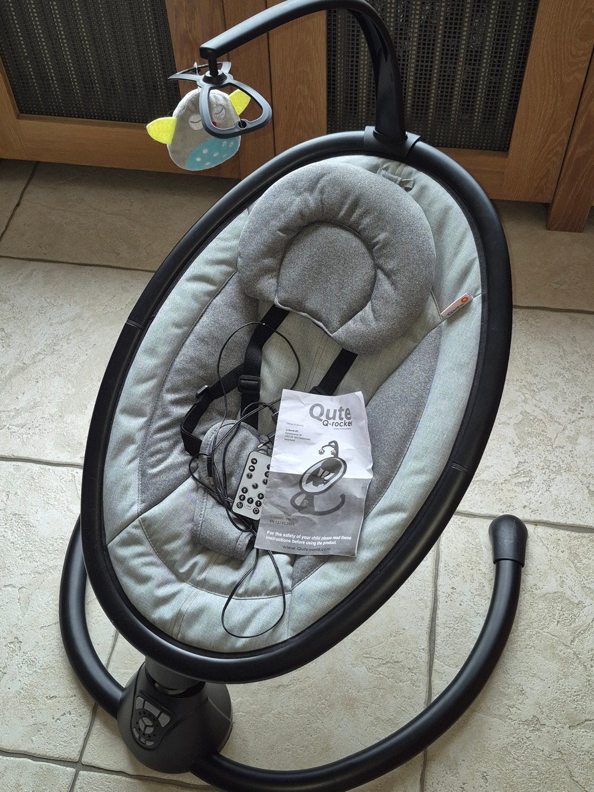 Qute Q-Rocker Baby schommelstoel, Ophalen