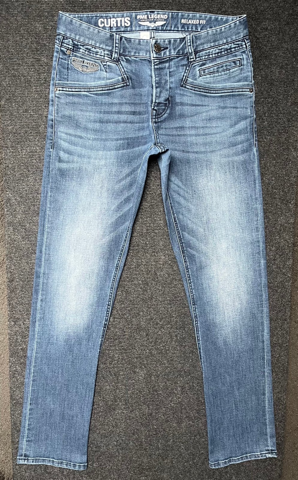 PME Legend Curtis stretch jeans 32/34 (NIEUW), Ophalen of Verzenden, Nieuw, Blauw, W32 (confectie 46) of kleiner