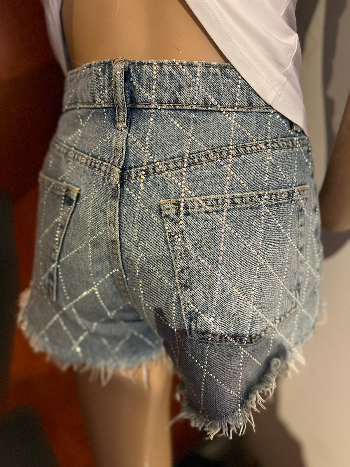 Zara jeans met strass maat s zgan, Kleding | Dames, G, Blauw, Zara, T