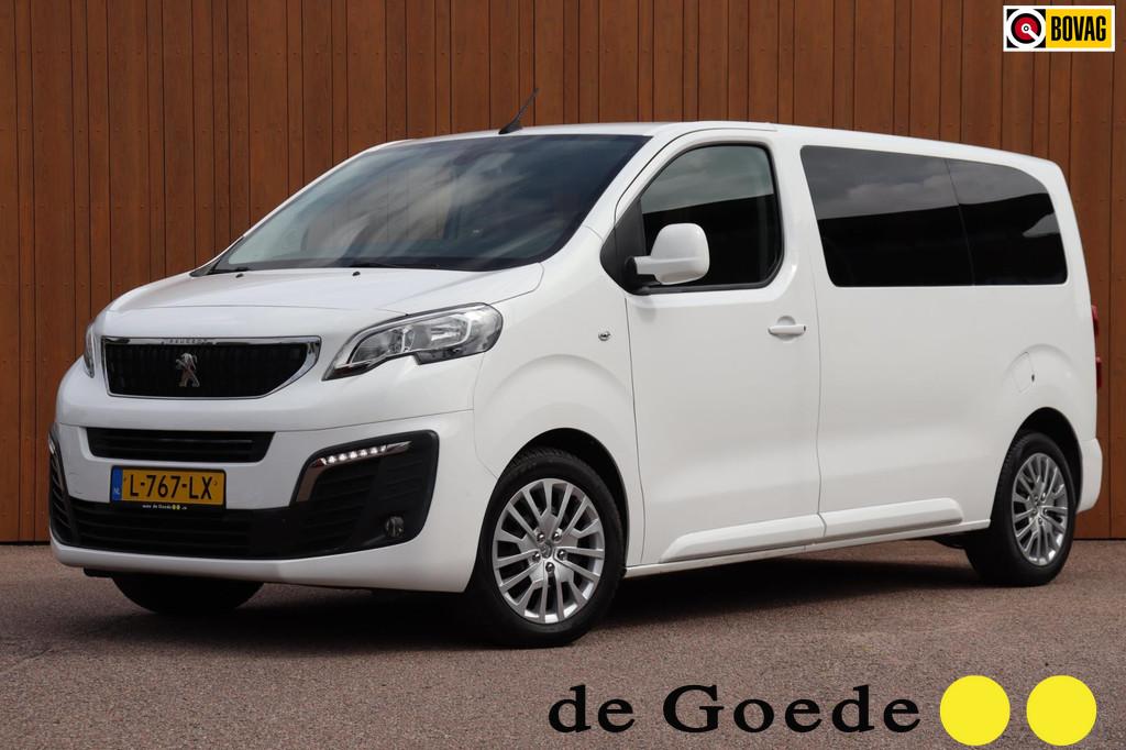 Peugeot Traveller 2.0 BlueHDi 180 Bus. 9-persoons orgNL 25.2, Auto's, Peugeot, 12 maanden, Gebruikt, Euro 6, Wit