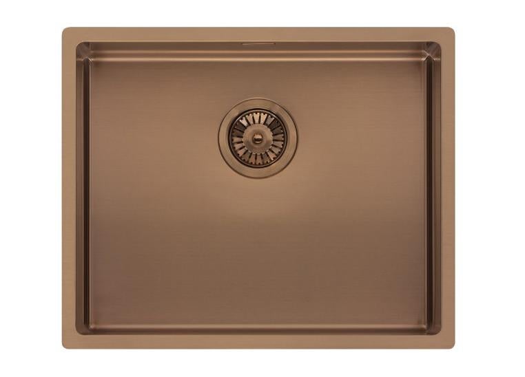 Reginox Miami 50x40 R30738 Copper Opbouw-Vlakbouw-Onderbouw, Ophalen, 200 cm of meer, Nieuw, 50 tot 100 cm