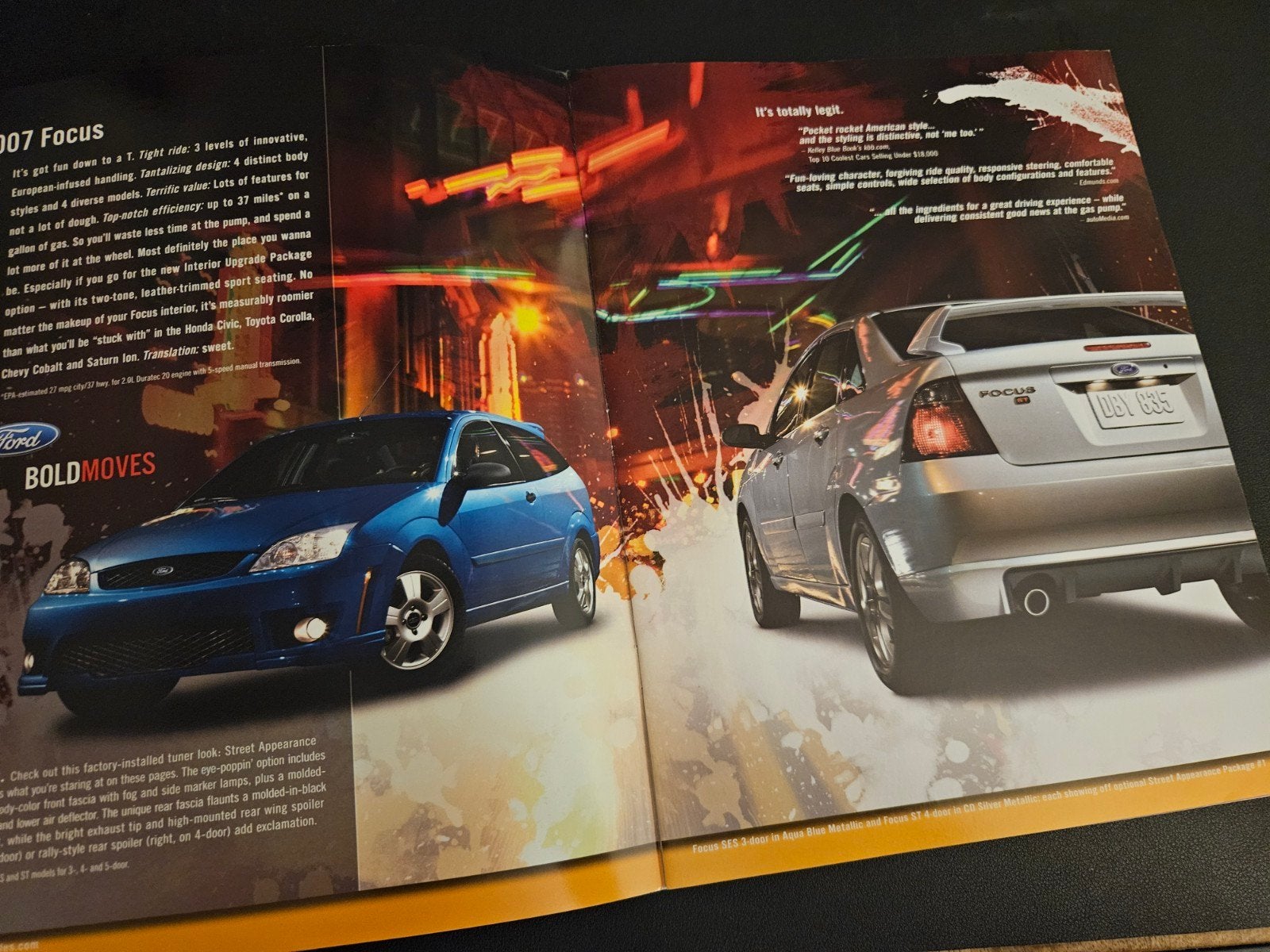 Brochure Ford Focus 2007 USA, Ophalen of Verzenden, Zo goed als nieuw, Ford