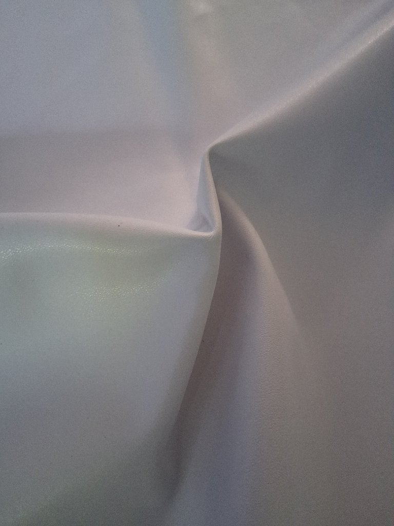 Wit pu leer 2-way stretch, Hobby en Vrije tijd, Stoffen en Lappen, 120 cm of meer, Wit, Leer of Kunstleer, Nieuw