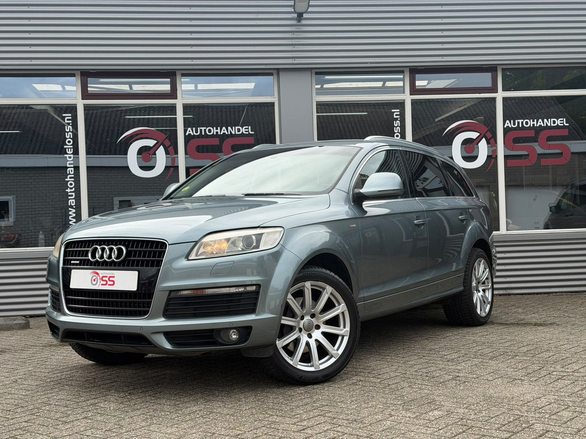 Audi Q7 4.2 FSI quattro s line | AUTOMAAT AIRCO TREKHAAK |, Auto's, Automaat, Gebruikt, 8 cilinders, Leder