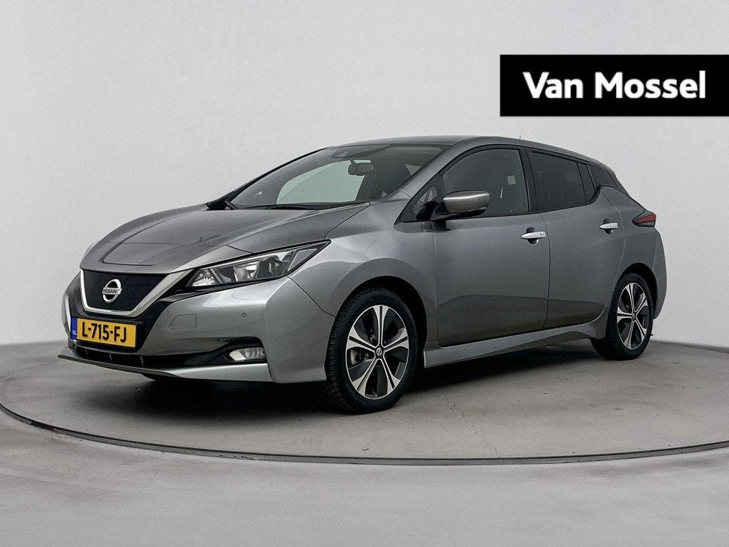 Nissan LEAF N-Connecta 40 kWh | Apple Carplay/Android | crui, Auto's, Nissan, Stof, Gebruikt, 150 pk, Origineel Nederlands