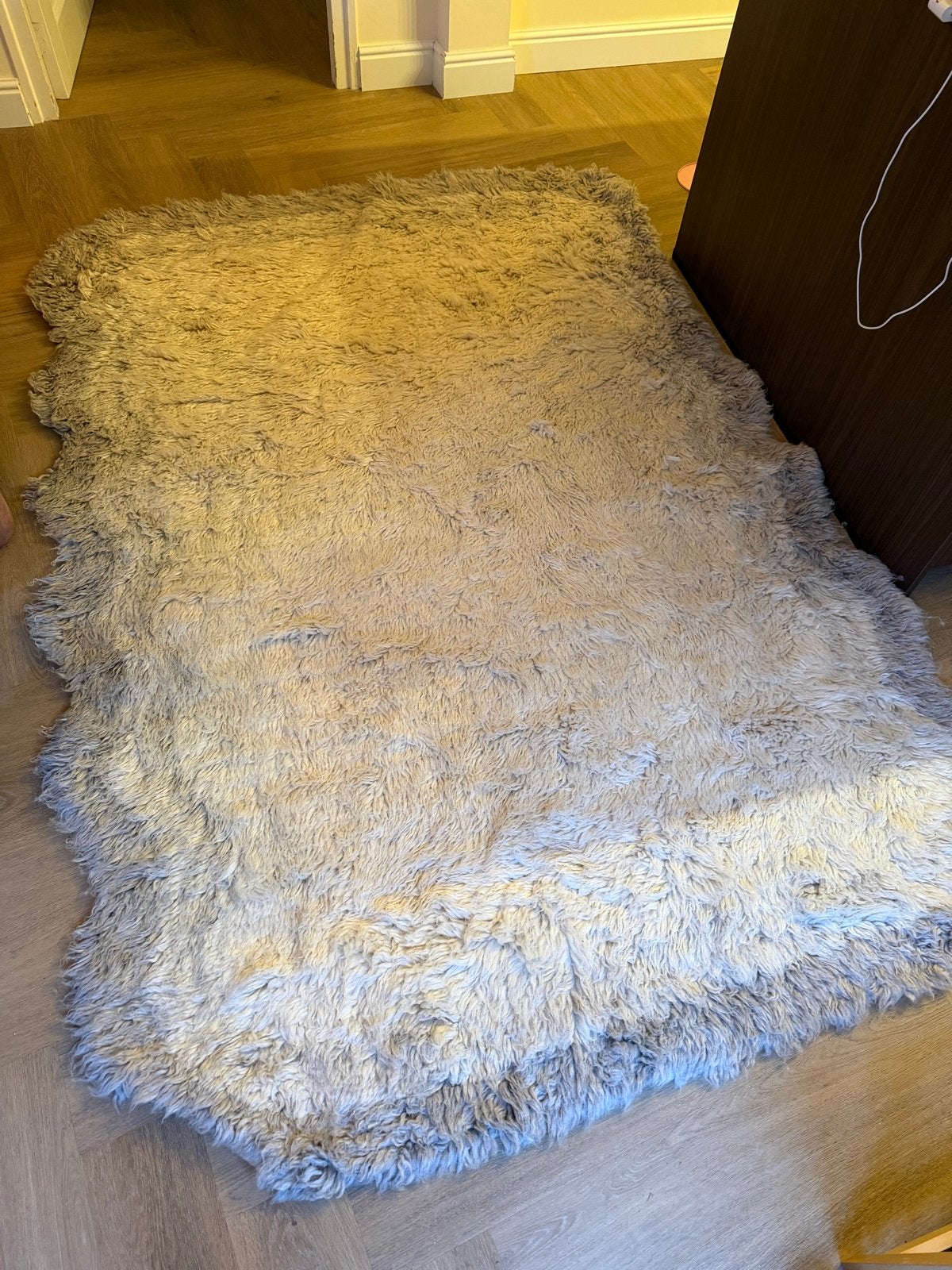 Vloerkleed Dooley Kwantum wit/grijs 230x160 cm, Huis en Inrichting, Ophalen, Wit, 150 tot 200 cm, 200 cm of meer