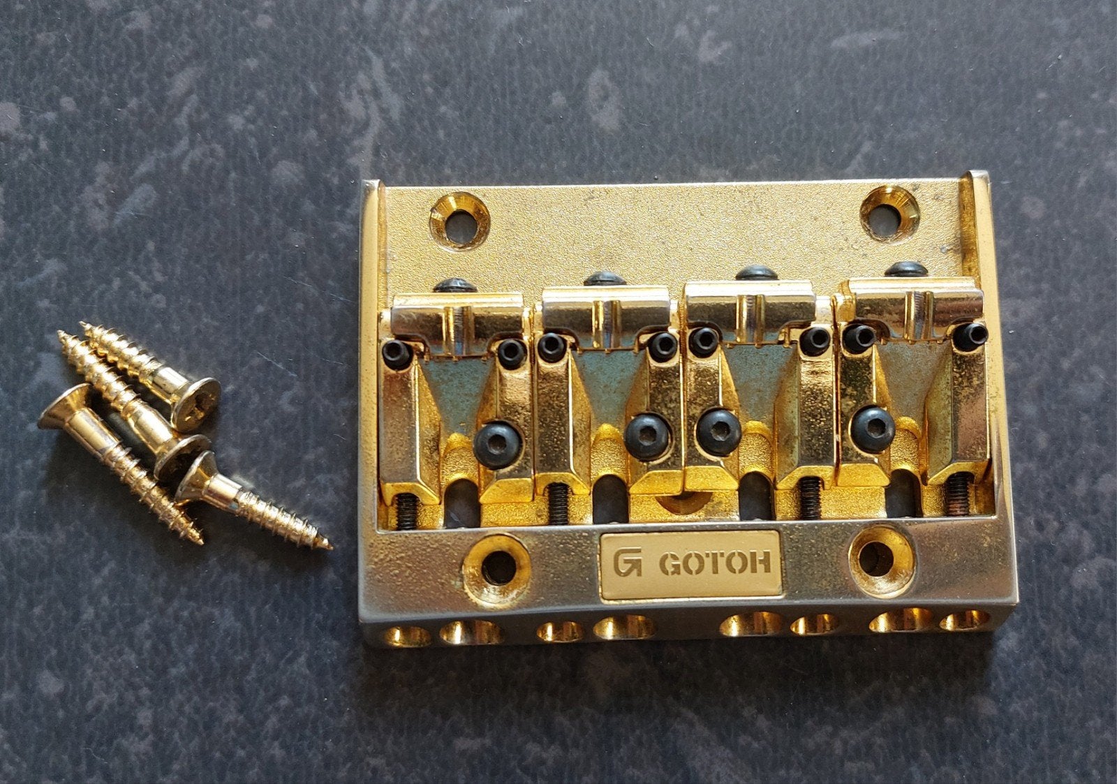 Gotoh 206 omni-adjust basgitaar brug (schaars), Ophalen of Verzenden, Gebruikt, Elektrische basgitaar