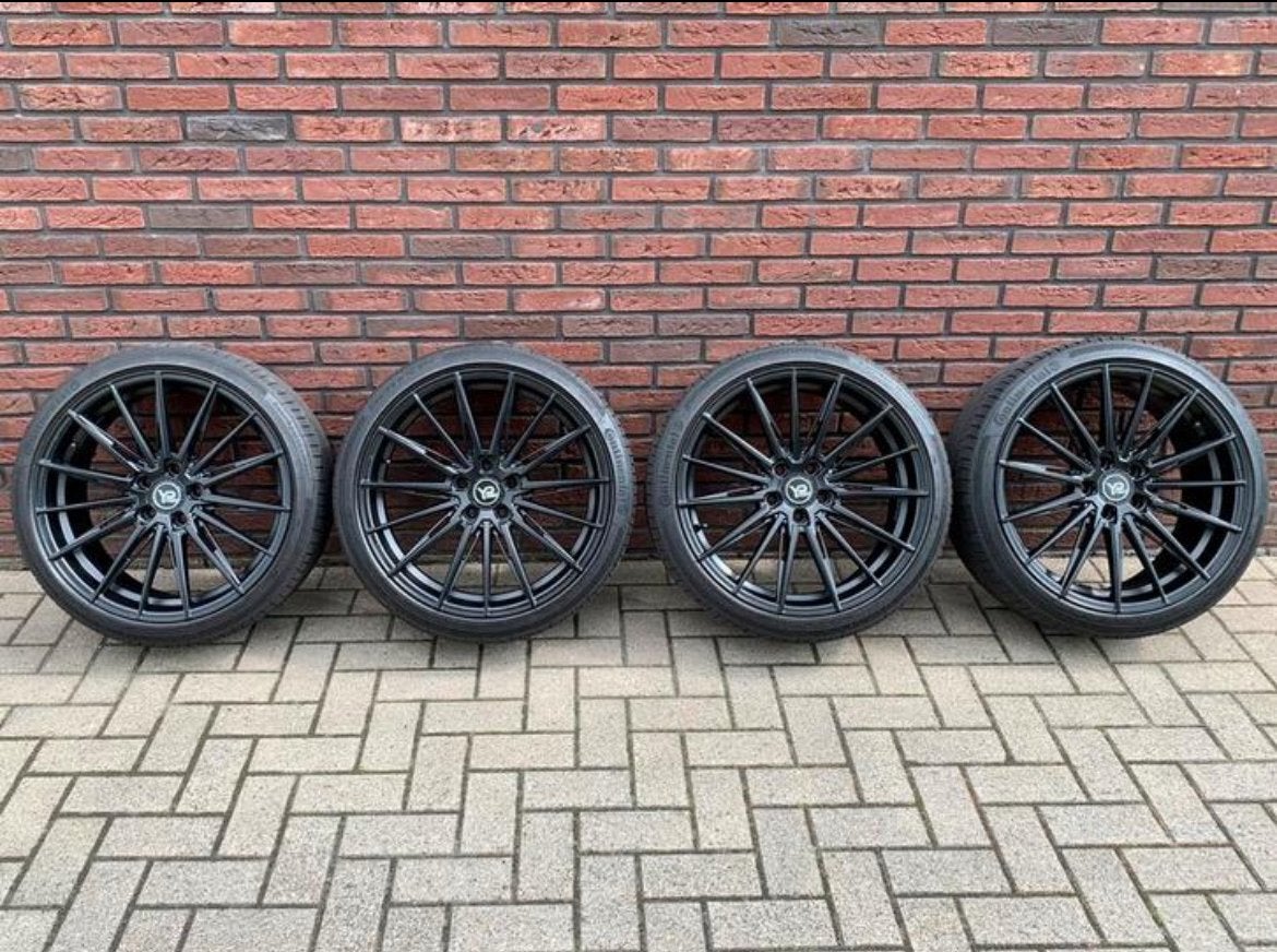 Yido performance forged+ 5x112 19inch 235/35-19, Auto-onderdelen, Banden en Velgen, Gebruikt, Velg(en), 235 mm, Personenwagen