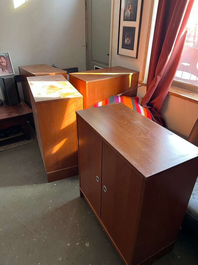 5 IKEA kasten, gebruikt maar in goede staat (zwaar), Ophalen of Verzenden, Gebruikt