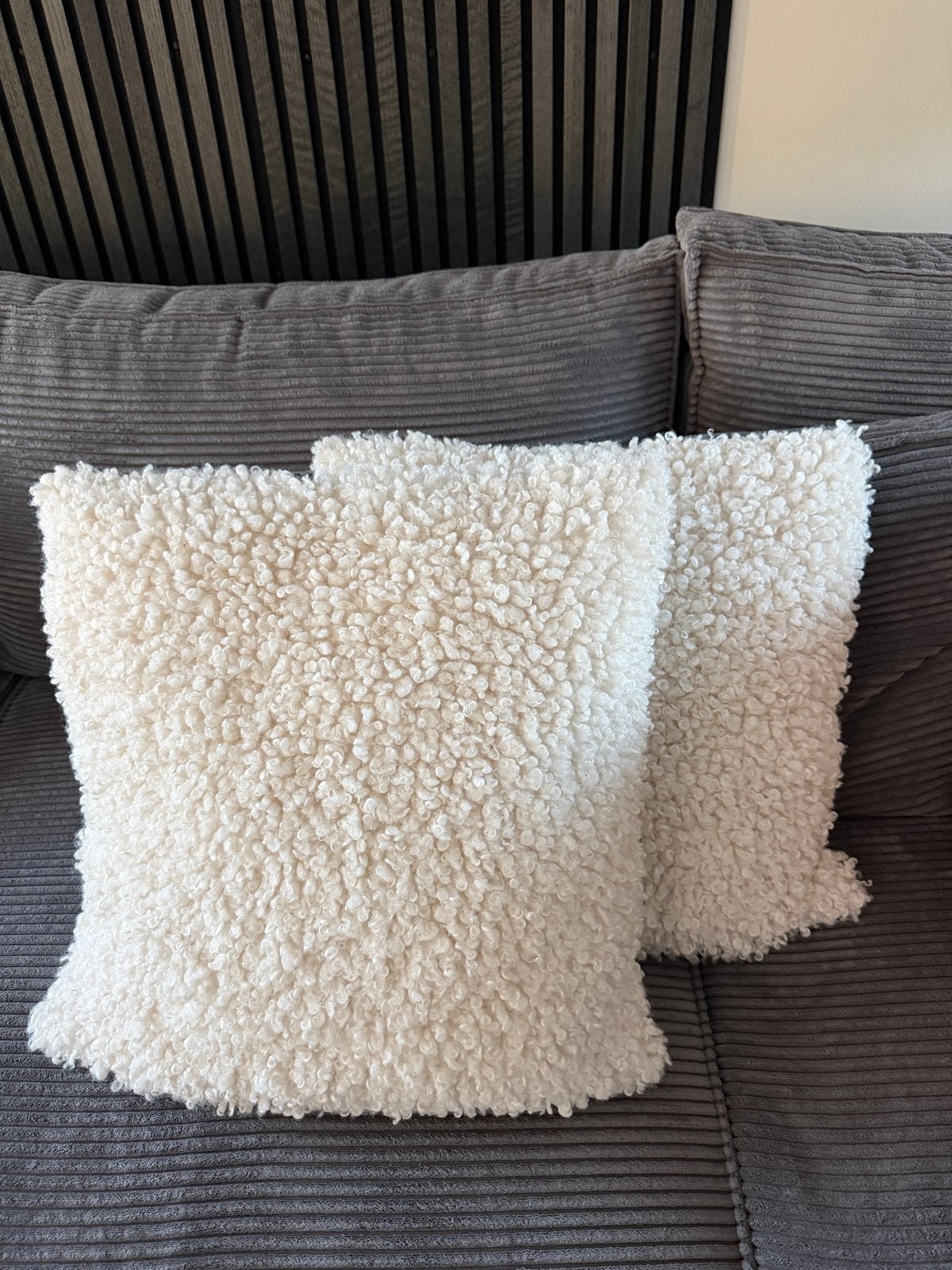 H&M Home Sierkussens met Binnenhoes - Nieuw, Overige merken, Inclusief binnenkussen, Wit, Vierkant