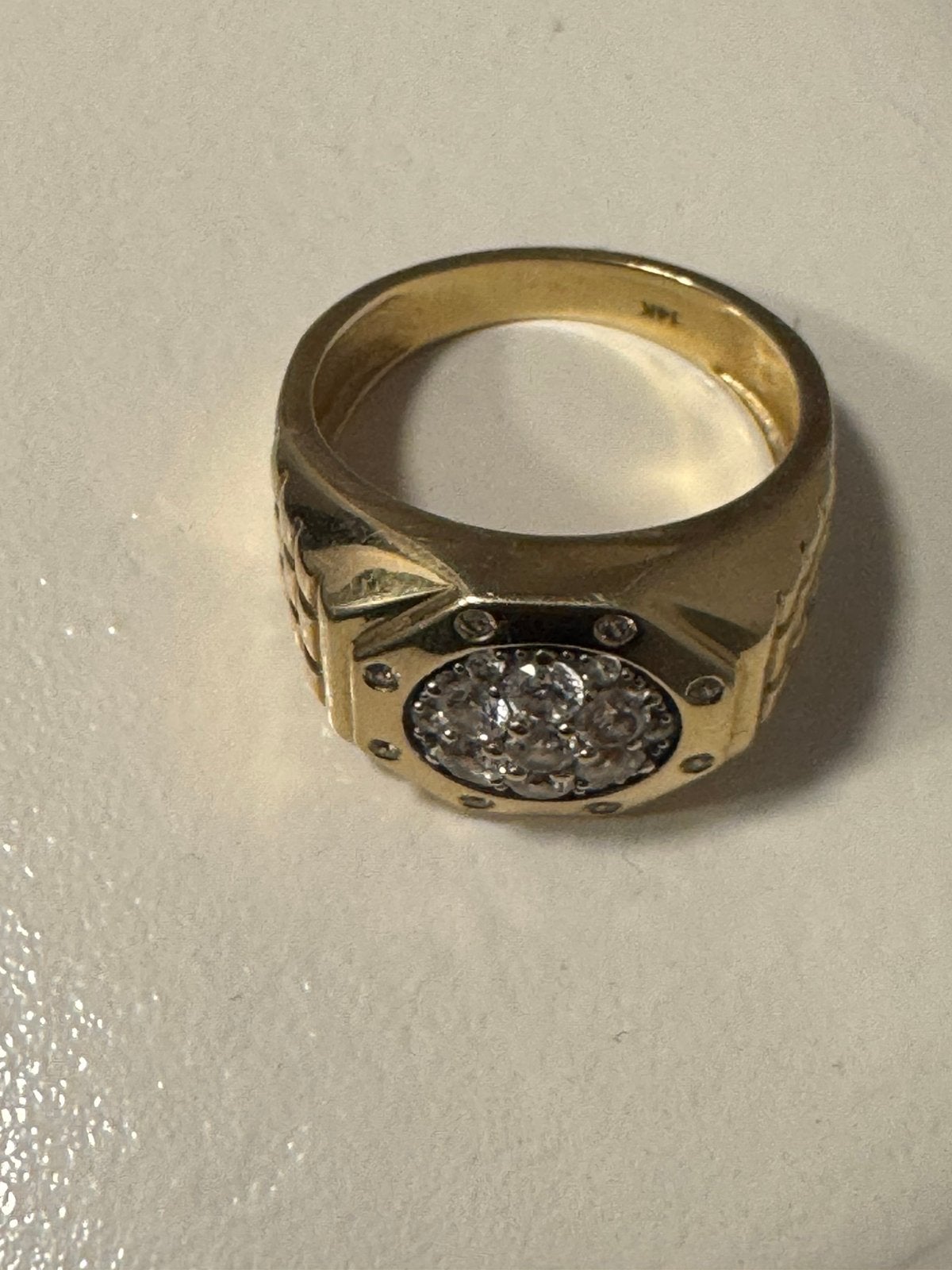HEREN Audemars Piguet gouden ring 14K, 20 of groter, Heer, Ophalen of Verzenden, Zo goed als nieuw