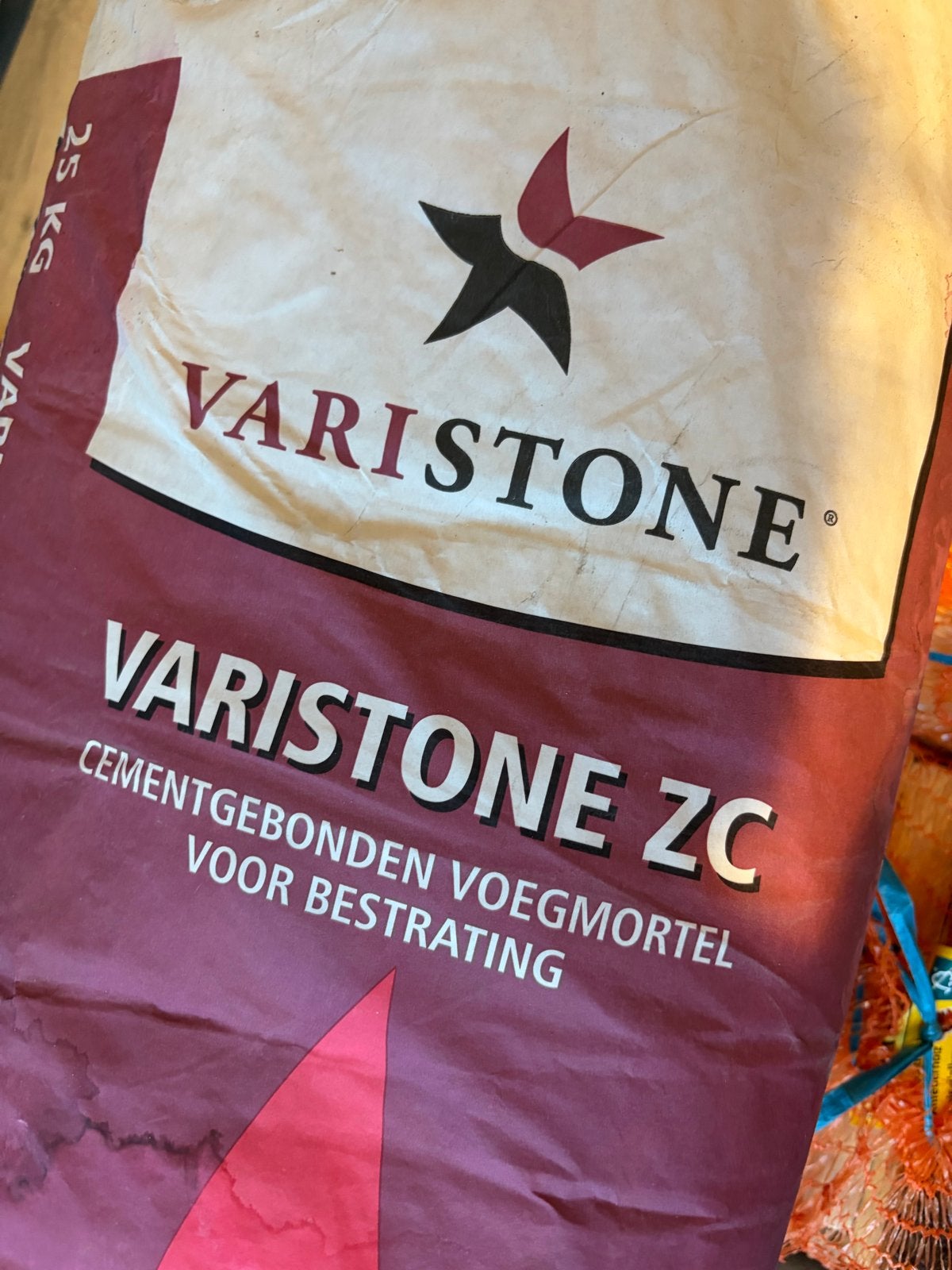 Varistone ZC Voegmortel 25kg Zandkleur, Ophalen, Nieuw, Overige materialen, Overige typen