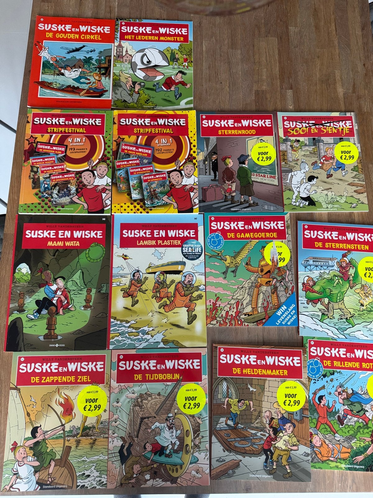 Suske en Wiske Stripboeken - Grote Collectie, Meerdere stripboeken, Ophalen of Verzenden, Gelezen