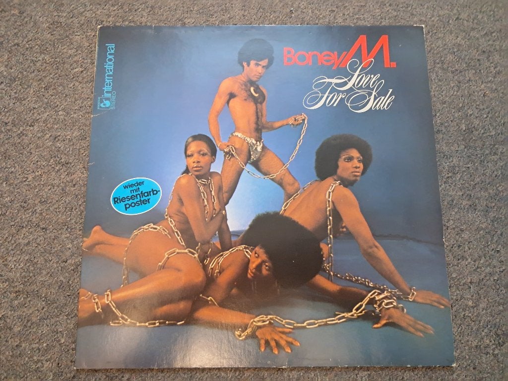 Boney M LP - Love for Sale, Cd's en Dvd's, Vinyl | Pop, Gebruikt, LP, 12 inch, Ophalen