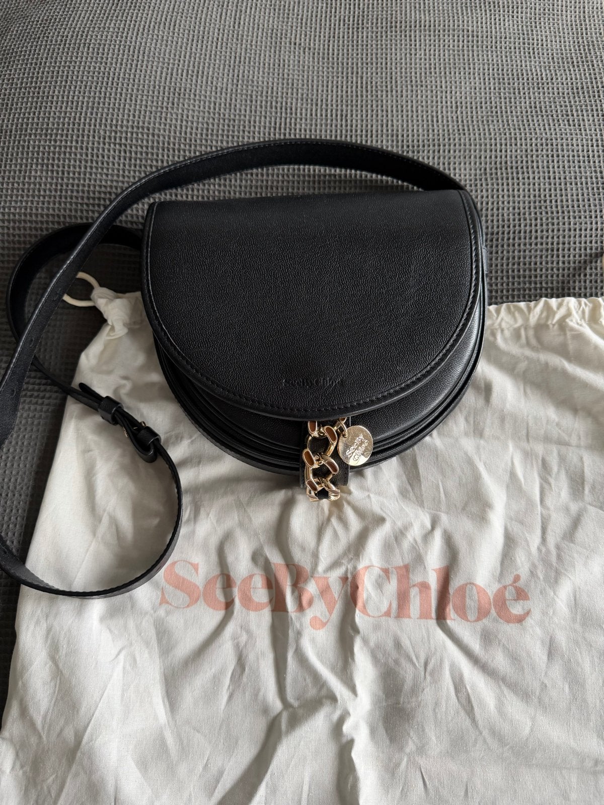 See By Chloé Mara schoudertas - Zwart - Nieuwstaat, Sieraden, Tassen en Uiterlijk, Ophalen of Verzenden, Nieuw, Zwart, Schoudertasje