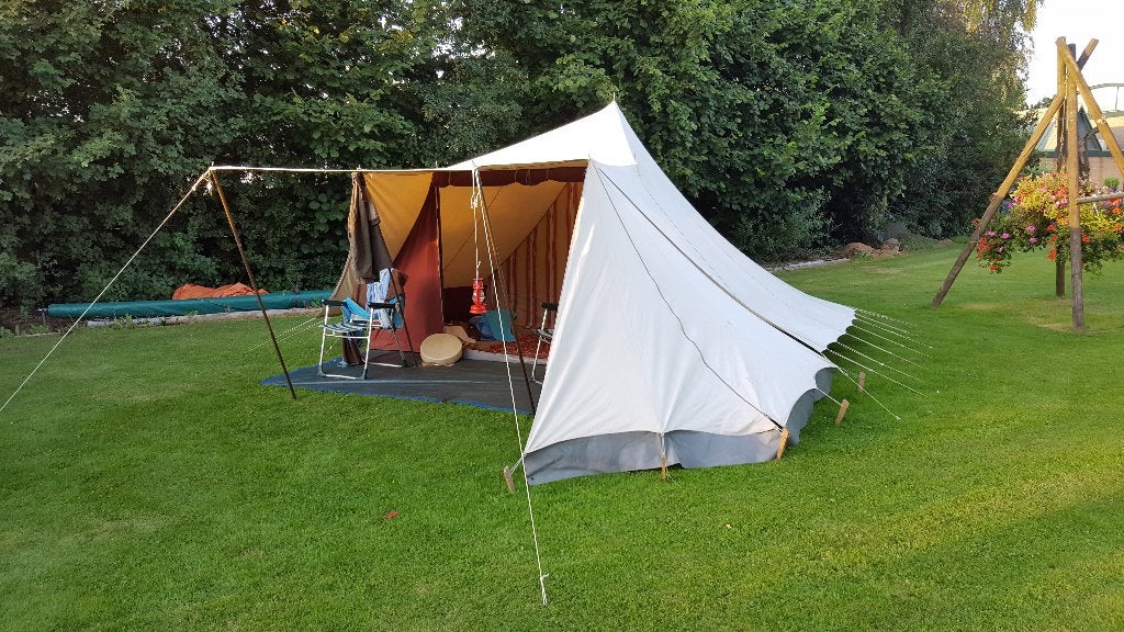 de Waard Tent Albatros, Caravans en Kamperen, Ophalen, Gebruikt, Tot en met 4