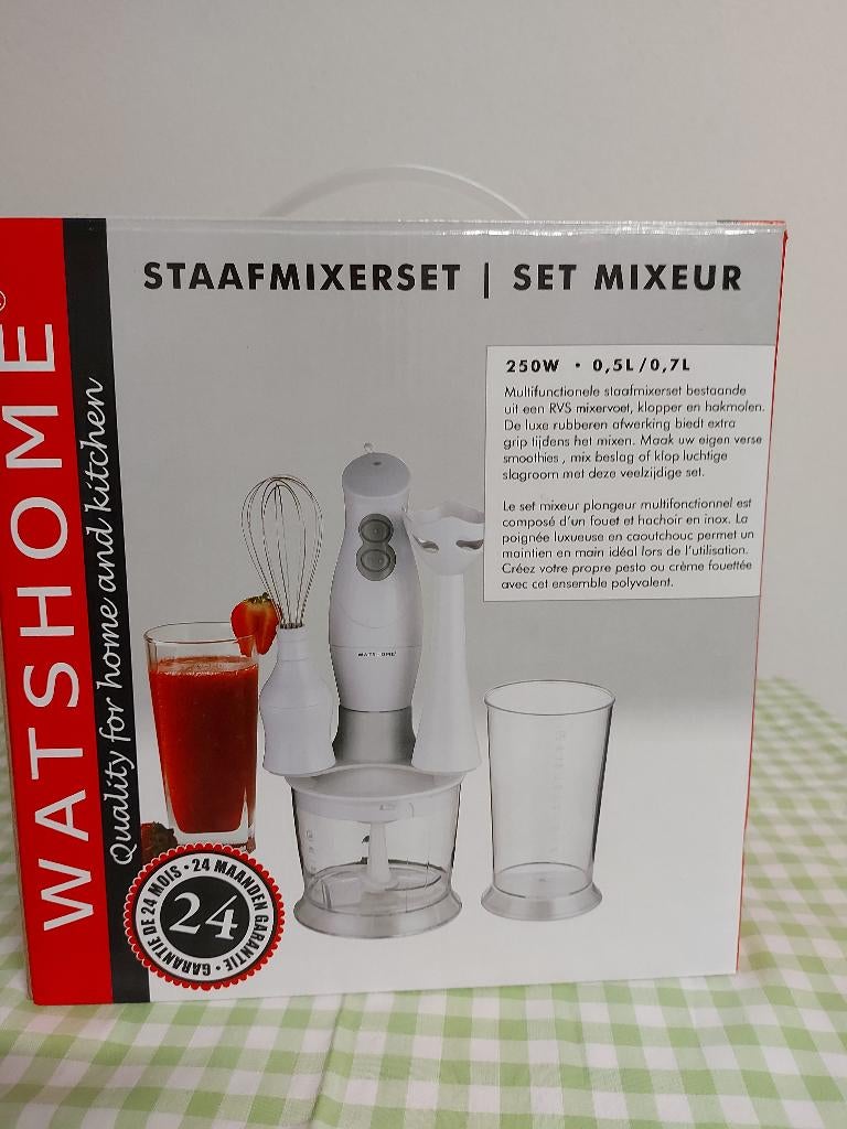 staafmixer, Minder dan 1 liter, Ophalen, Zo goed als nieuw, 1 snelheid