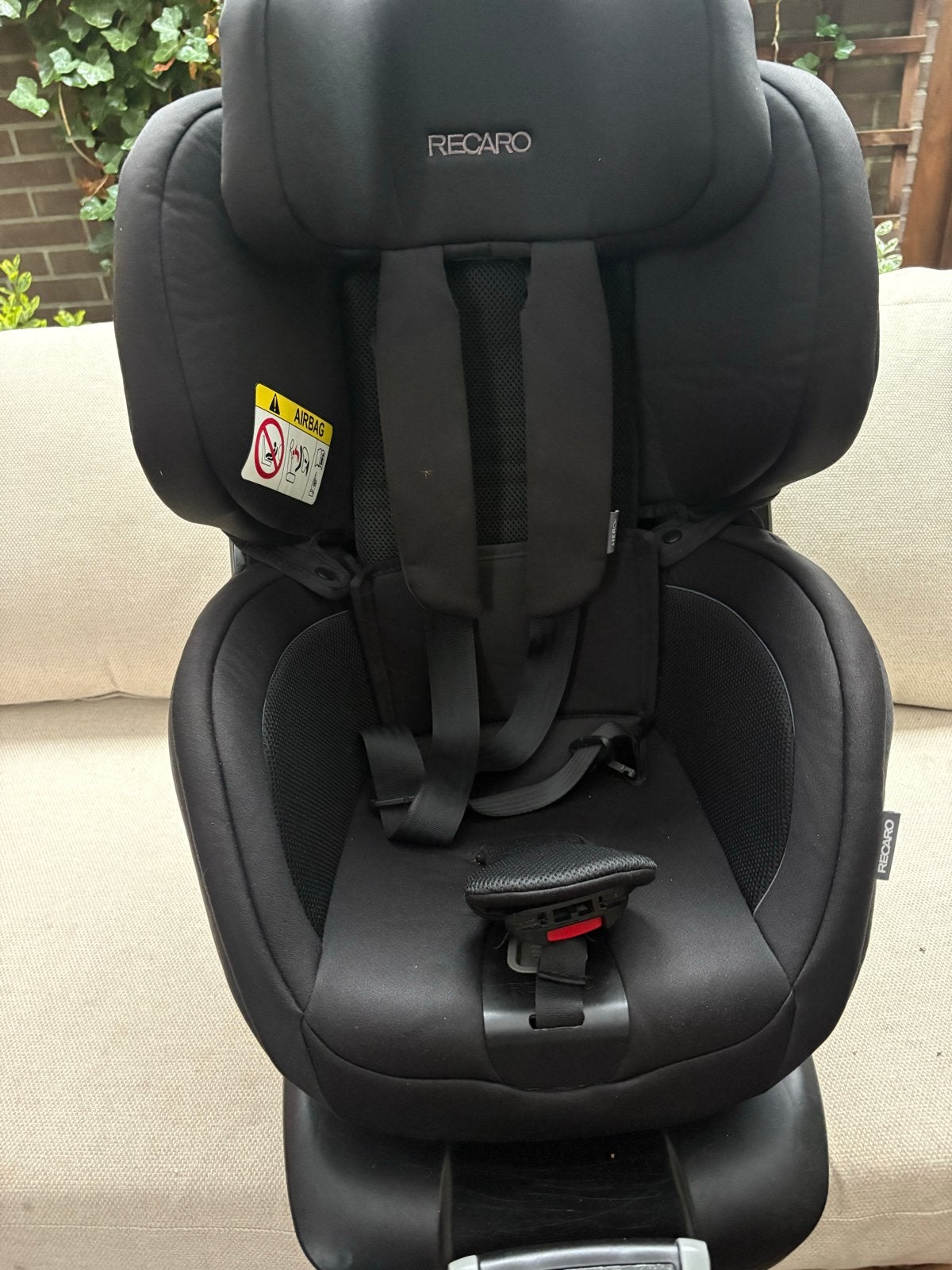 Recaro Zero .1 i-Size Autostoel - Zwart - Isofix, Kinderen en Baby's, 0 t/m 18 kg, Verstelbare rugleuning, Zo goed als nieuw, Isofix