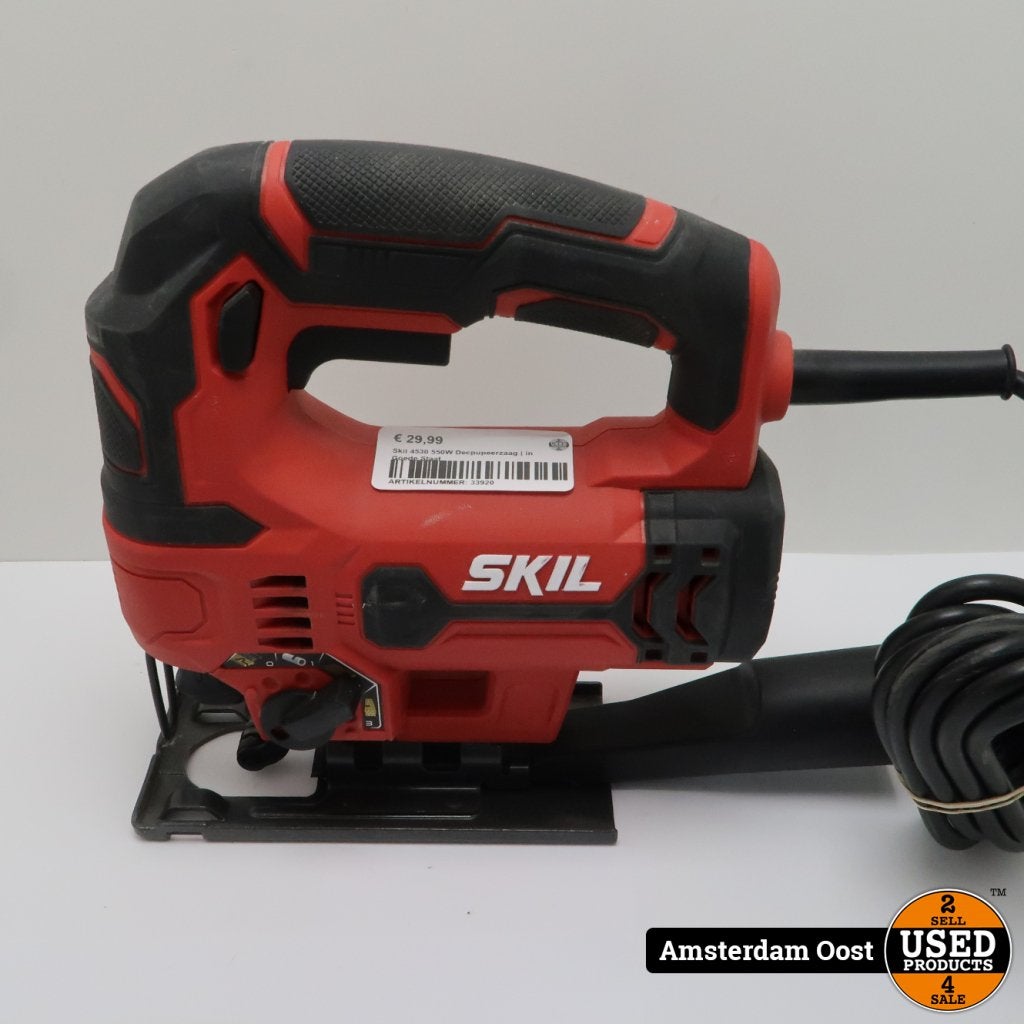 Skil 4530 550W Decpupeerzaag | in Goede Staat, Doe-het-zelf en Verbouw, Gereedschap | Zaagmachines, Skil, Gebruikt, Support@skil.com