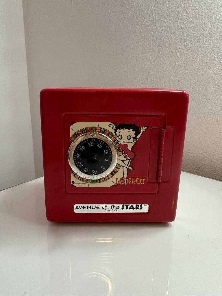 BETTY BOOP - Kluis | Spaarpot | Retro | Verzamelaarsitem, Verzamelen, Spaarpotten, Ophalen of Verzenden, Zo goed als nieuw