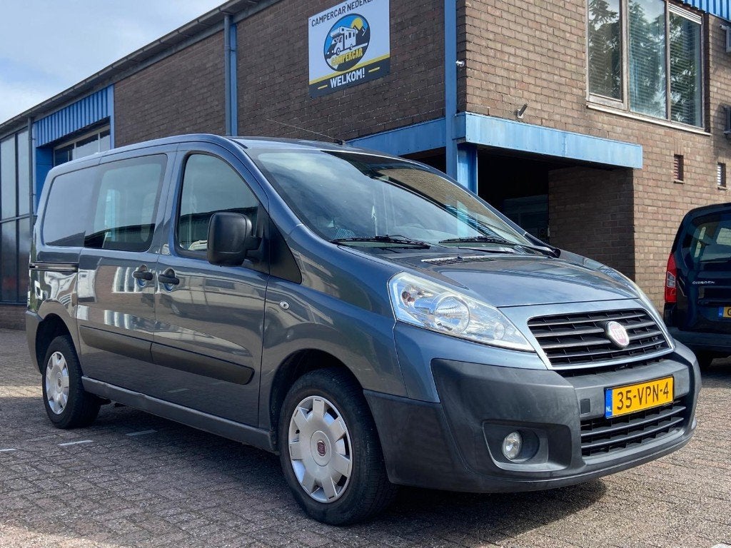 Fiat Scudo 2.0 MJ 120 1000 K H1 2008, Voorwielaandrijving, Stof, Zwart, 4 cilinders