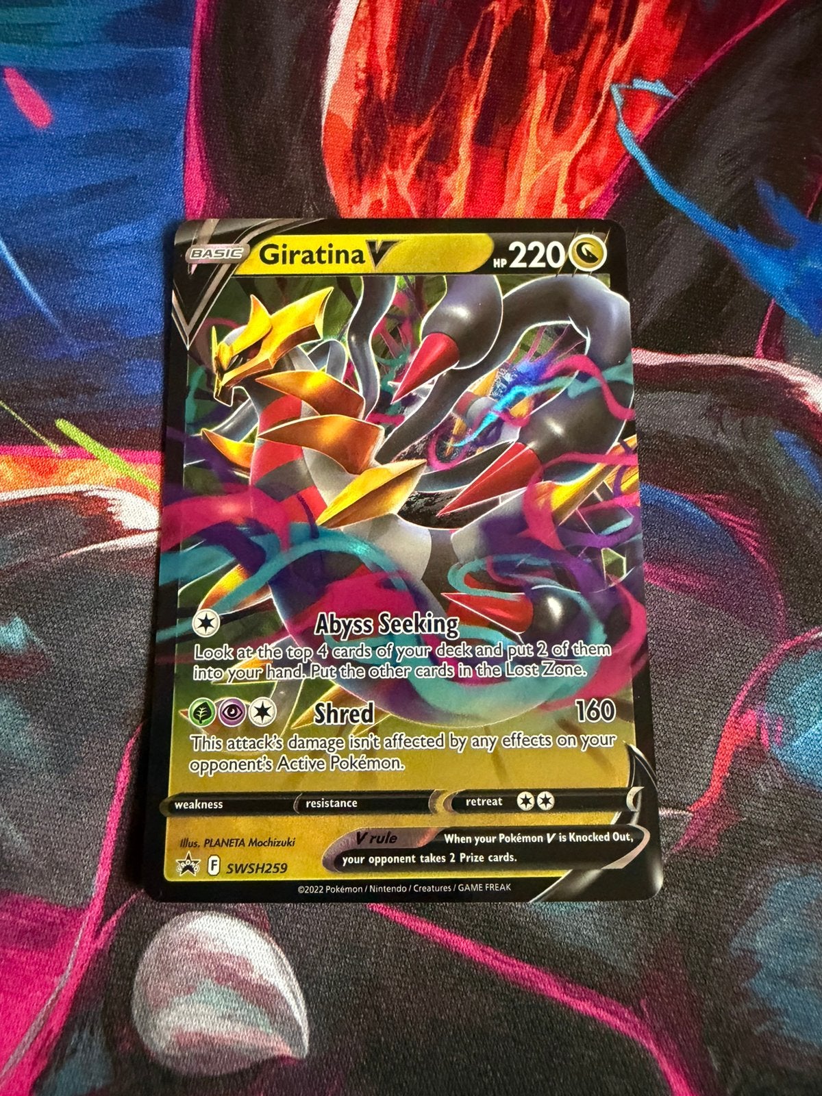 Giratina V, Ophalen, Zo goed als nieuw