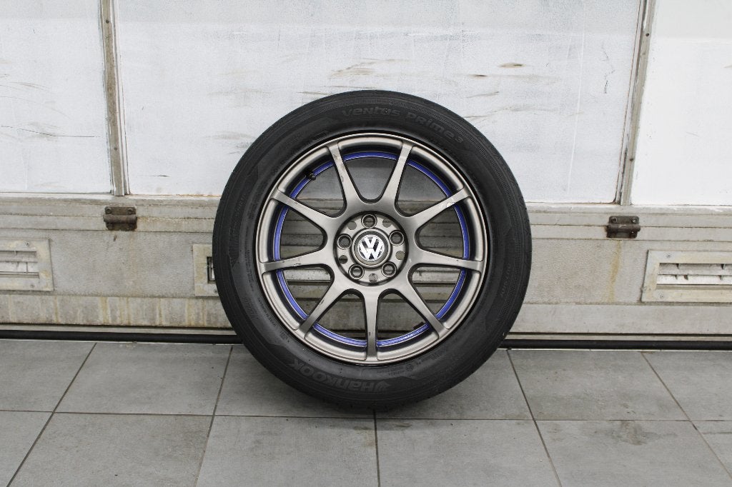 Volkswagen velgen met 4 hankook banden, Auto-onderdelen, Banden en Velgen, Ophalen, Gebruikt, 15 inch, Banden en Velgen