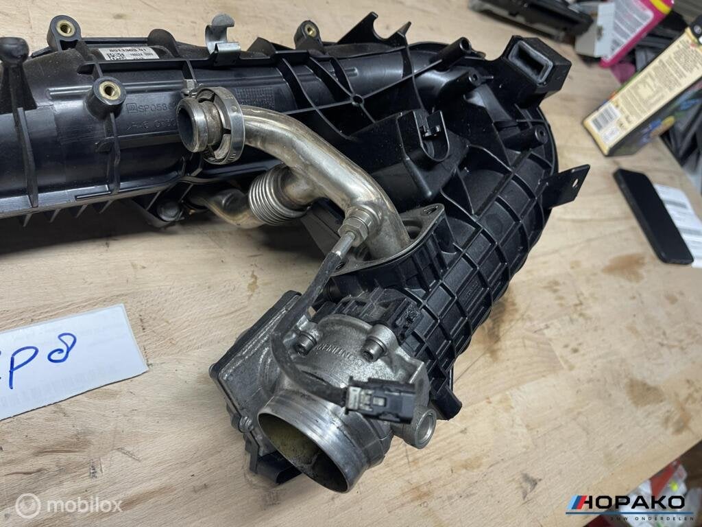 Inlaatspruitstuk met gasklep F10 F11 535D - 851136301, Gebruikt, Einsteinlaan 5 rijswijk, Bmw, Ophalen of Verzenden