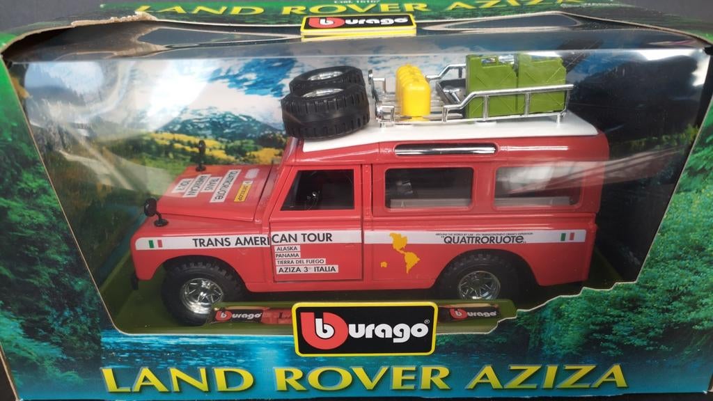 Land Rover Aziza .1:24 Bburago Burago Pol, Bburago@bburago.com, Auto, Verzenden, Italy
