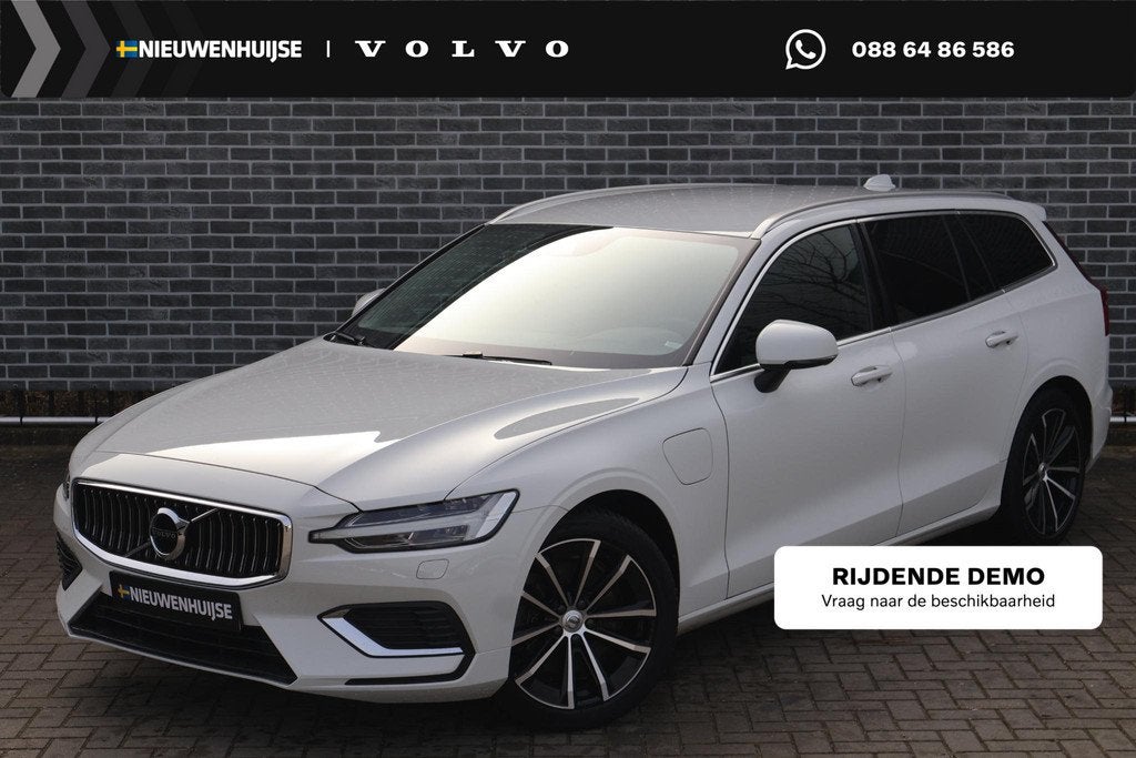 Volvo V60 2.0 T6 Recharge AWD Inscription Expression | Plug-, Auto's, 12 maanden, Stof, Gebruikt, Euro 6